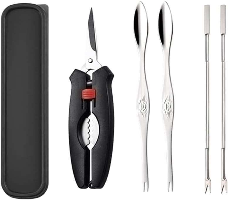 Lot de 5 outils pour fruits de mer