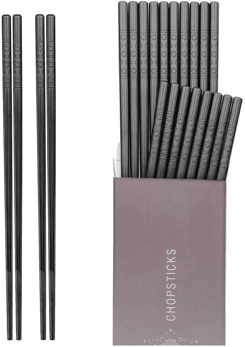 10 paires de baguettes en fibre de verre