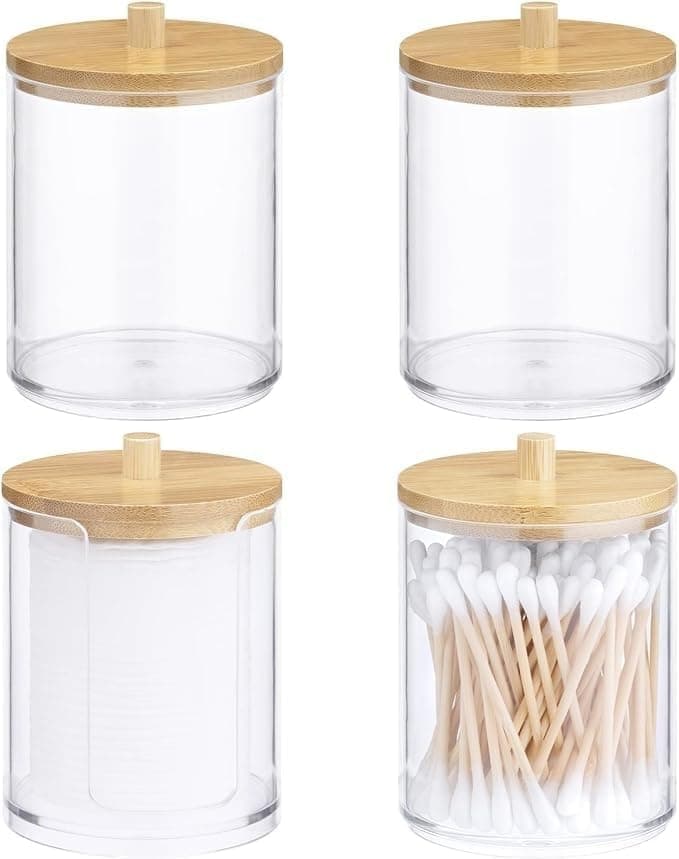 Bocaux pour salle de bain