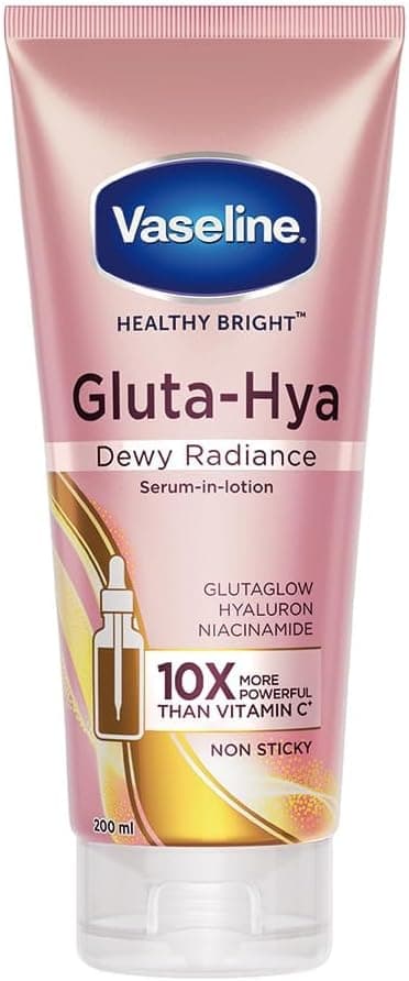 Sérum pour le corps pour une peau lumineuse avec GlutaGlow et niacynamide, Vaseline