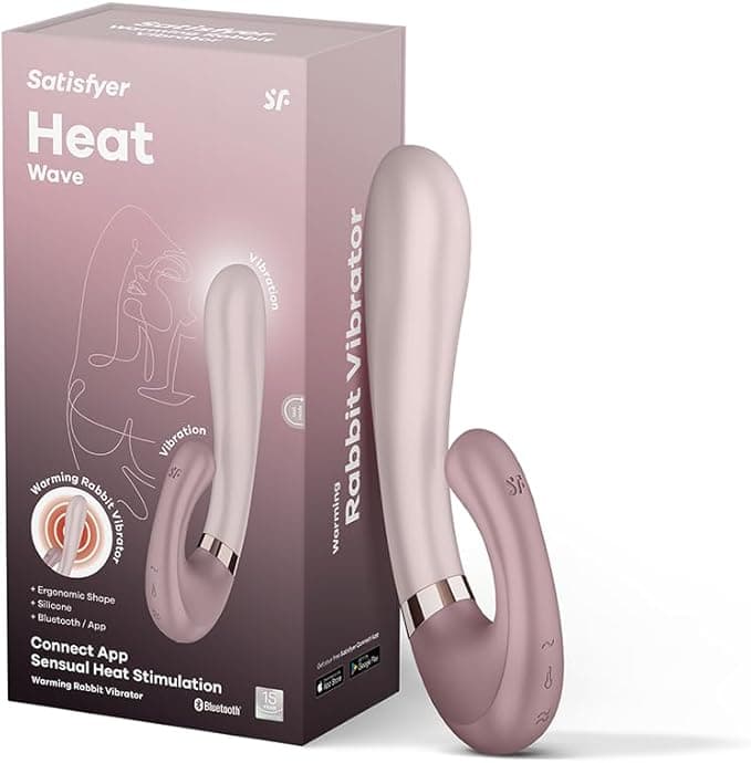 Vibromasseur lapin à ondes de chaleur - Satisfyer