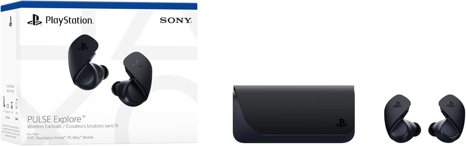 Écouteurs PlayStation Pulse (noirs)