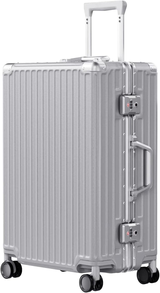 Valise à coque rigide en aluminium