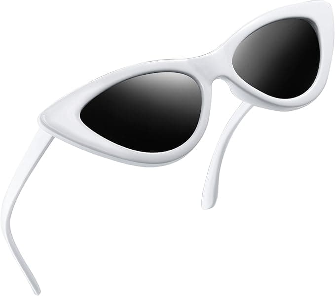 Lunettes de soleil pointues étroites