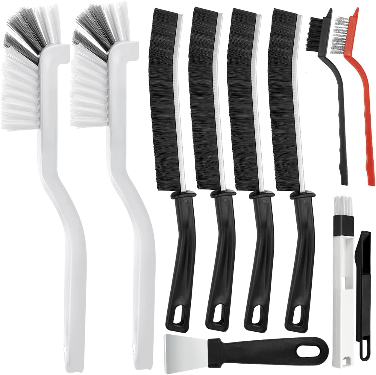 Ensemble de 10 brosses de nettoyage pour fentes