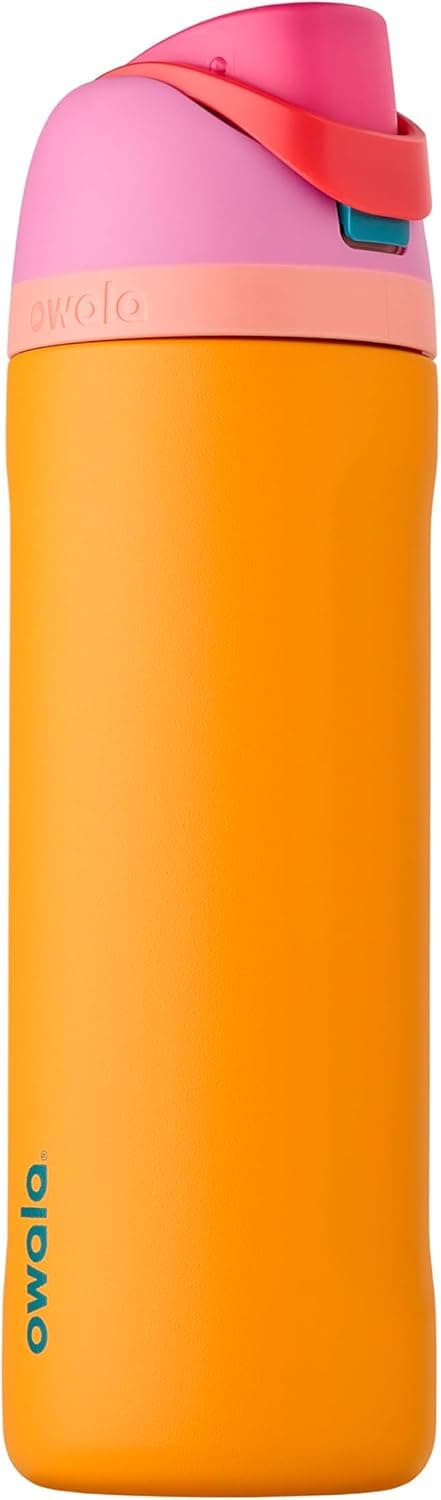 Bouteille Owala FreeSip couleur orchidée/orange