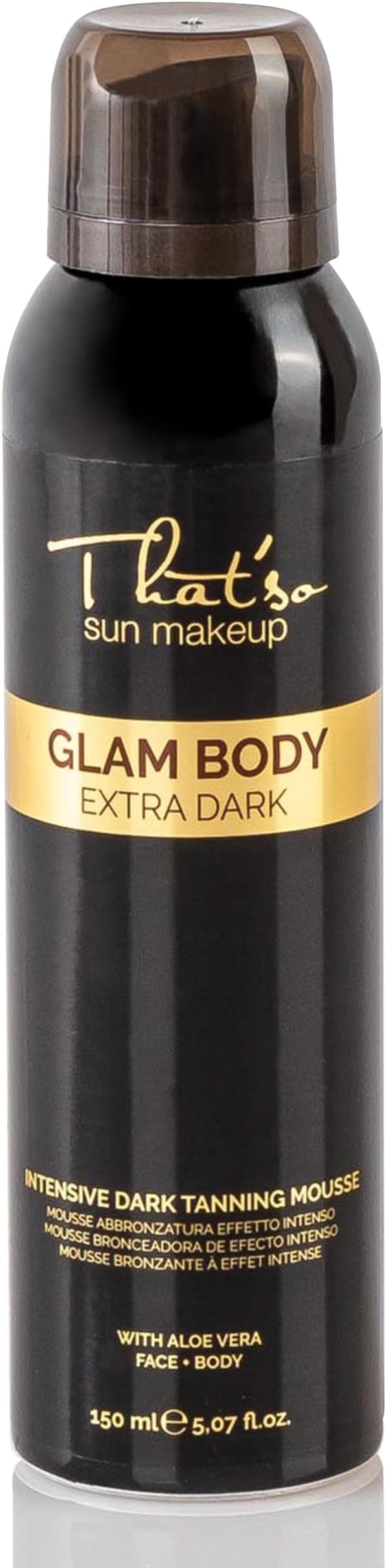 THAT'SO Glam Body - Mousse Bronzante Corps - Extra Foncé - Amazon