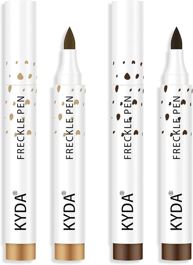 Stylo de maquillage 2 couleurs pour taches de rousseur