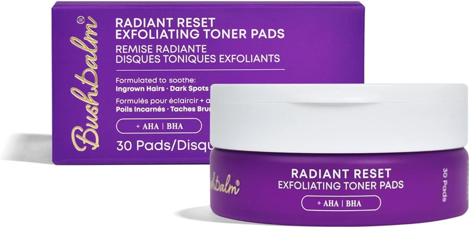 Disques toniques exfoliants Radiant Reset Bushbalm