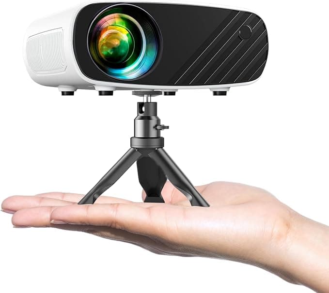 Mini projecteur avec support de projecteur ELEPHAS