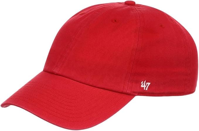 Casquette classique rouge