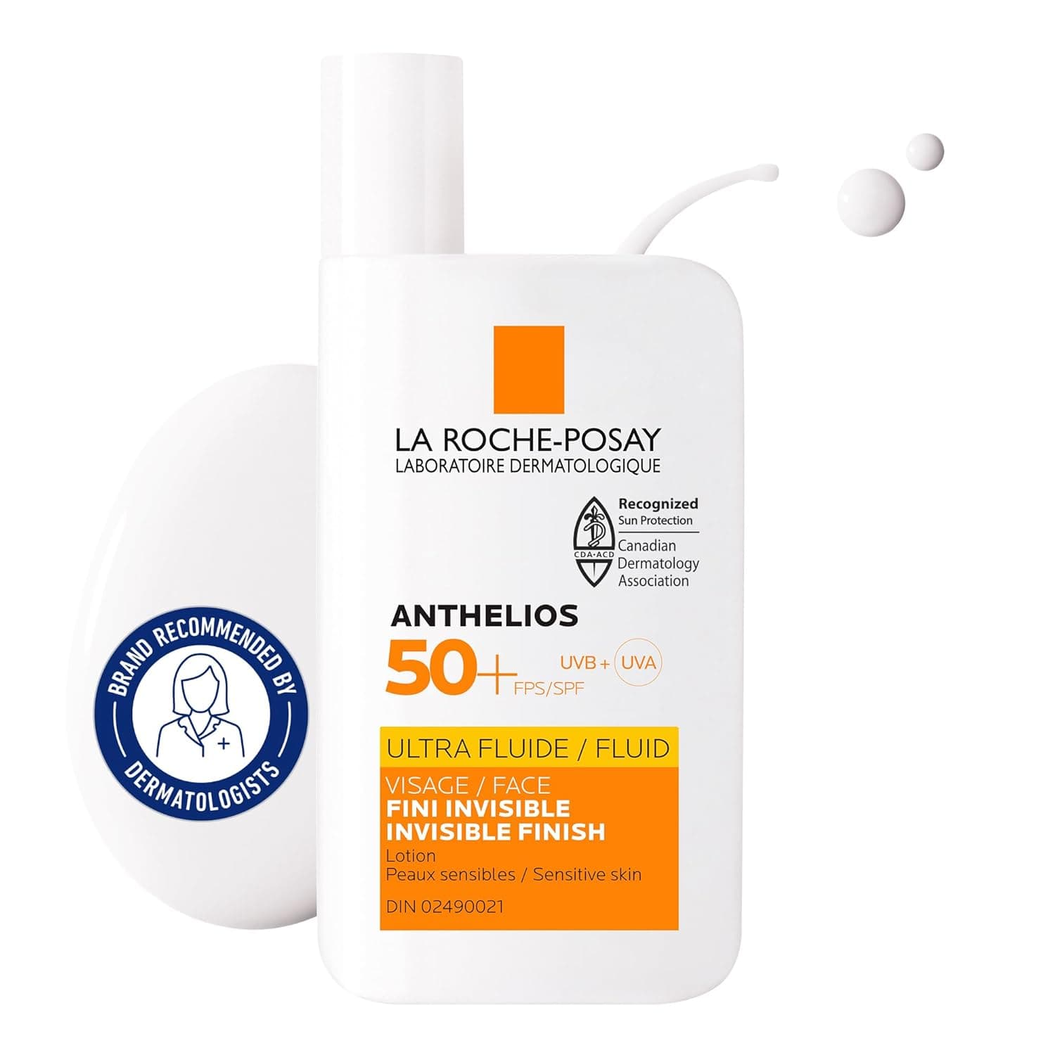 Crème solaire pour le visage - Ultra fluide - SPF 50 - La Roche-Posay Anthelios