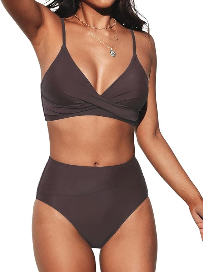 Bikinis 2 pièces torsadés, 43$ sur Amazon