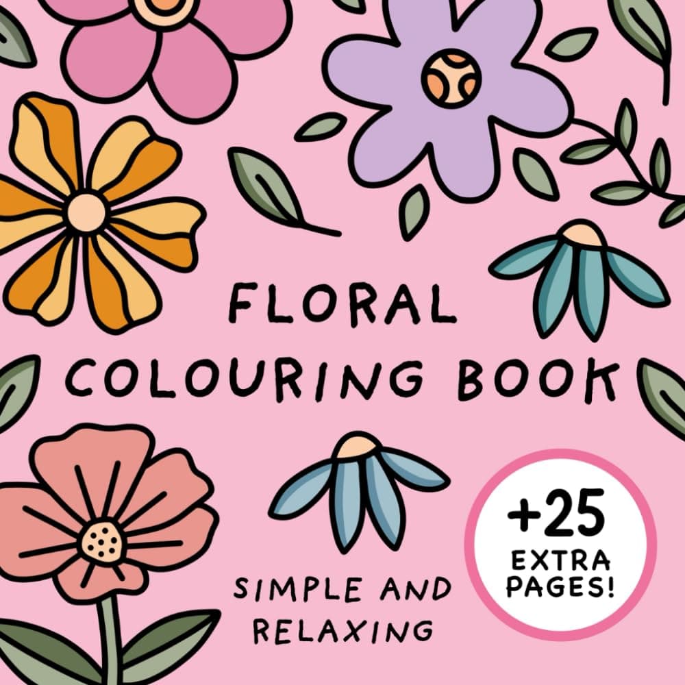 Livre de coloriage de fleurs pour adultes