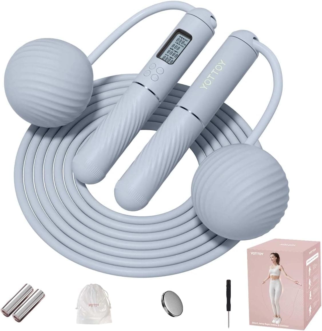 Corde à sauter sans fil 