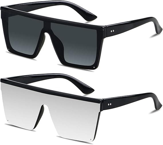Lunettes de soleil surdimensionnées