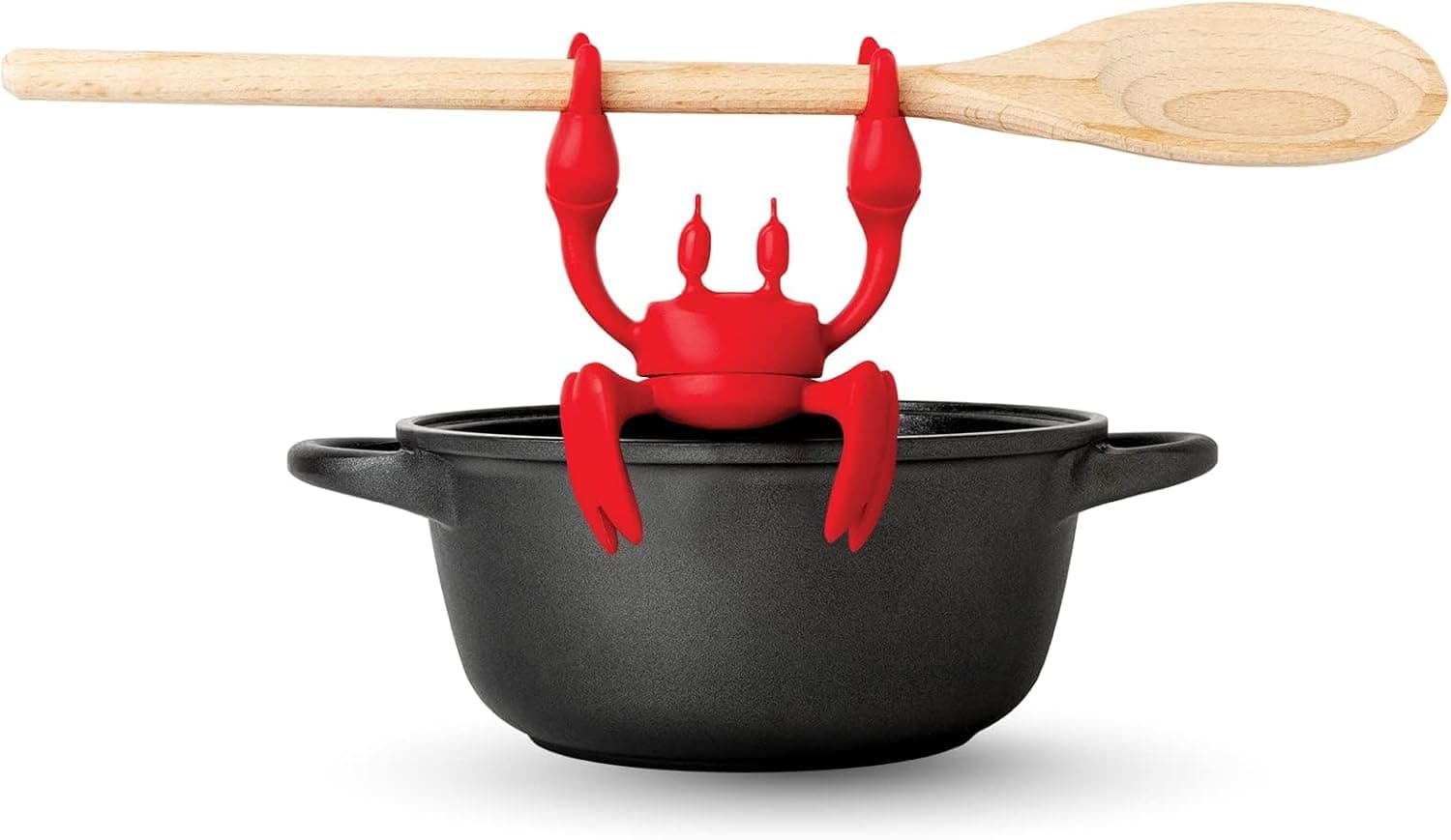 Repose-ustensiles de cuisine en forme de crabe