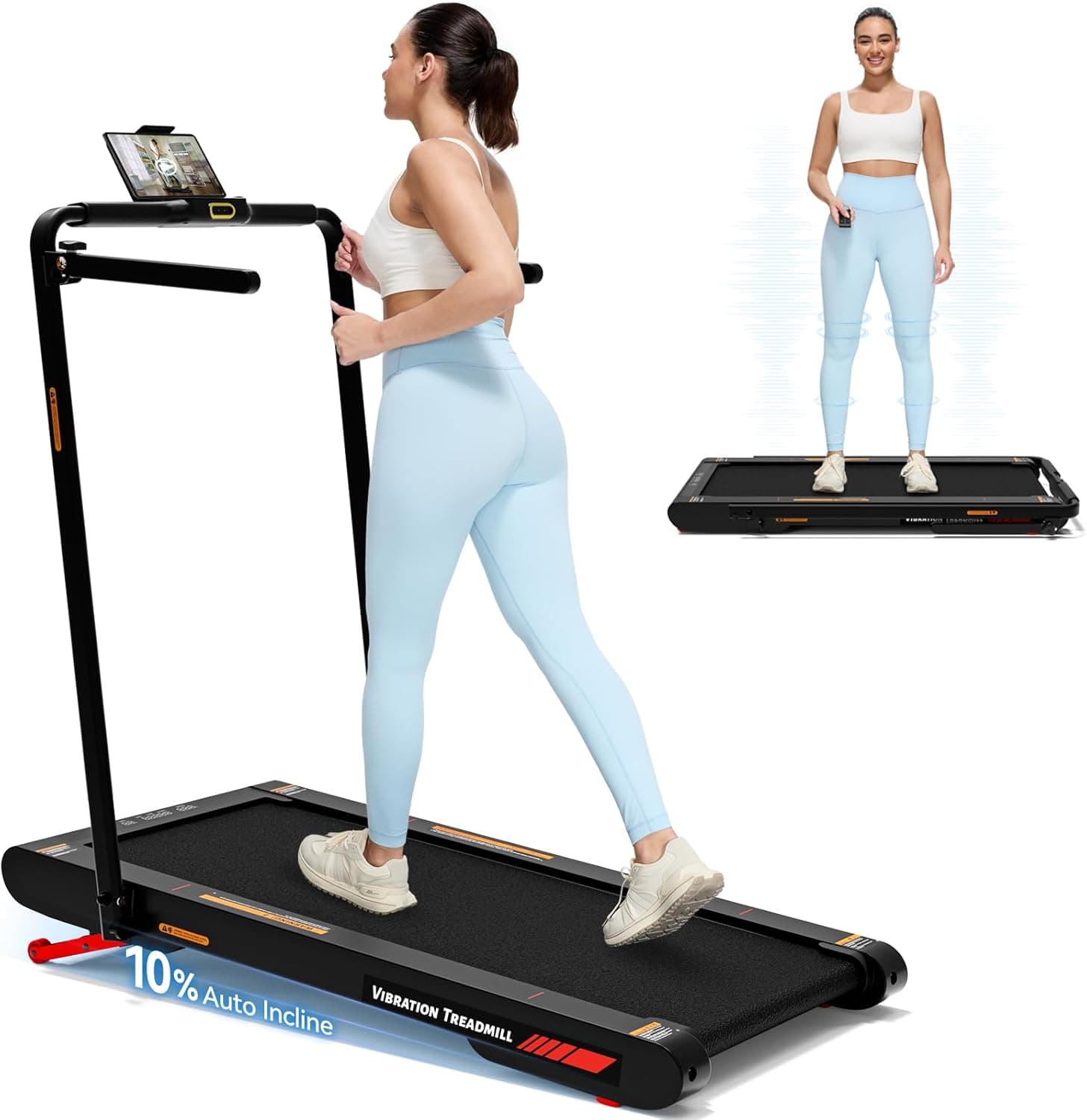 Tapis de marche et de course inclinable