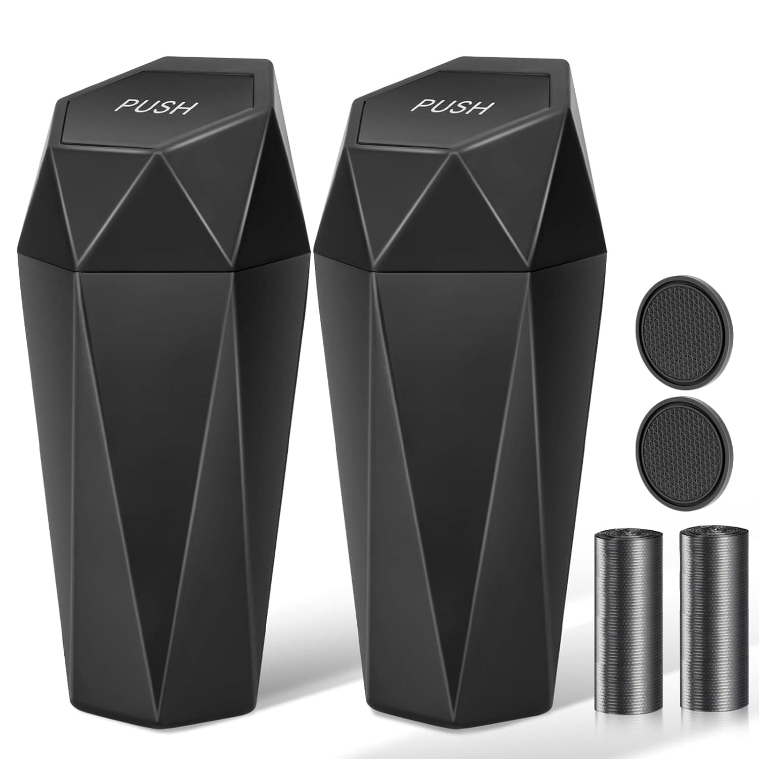 Poubelles de voiture pour porte-gobelets
