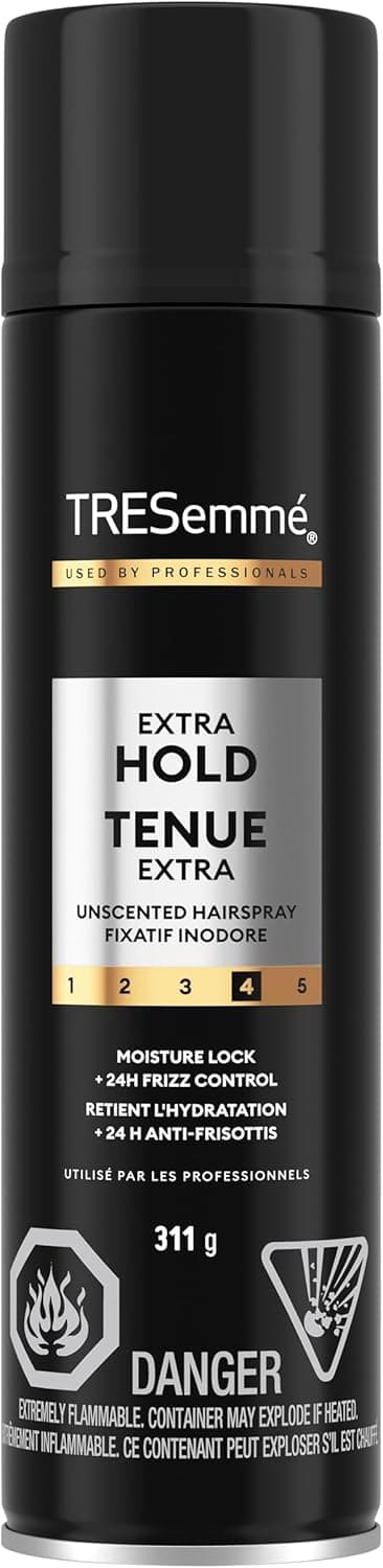 Laque non parfumée de TRESemmé, 7$ (en solde) sur Amazon