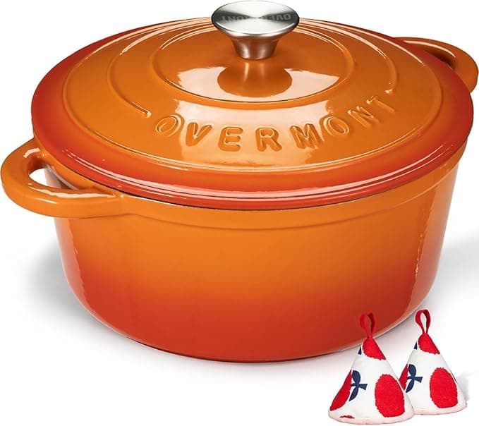 Cocotte en fonte émaillée – 5,4 l, Overmont