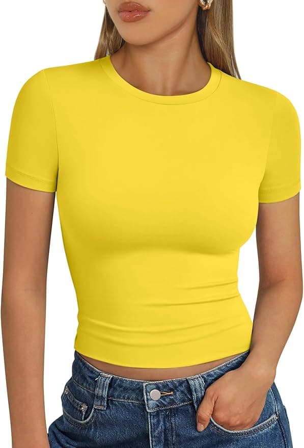 T-shirt à col rond