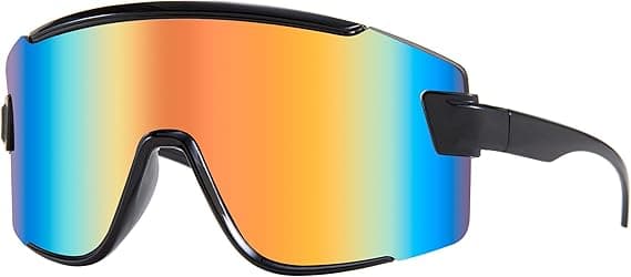 Lunettes de soleil enveloppantes surdimensionnées