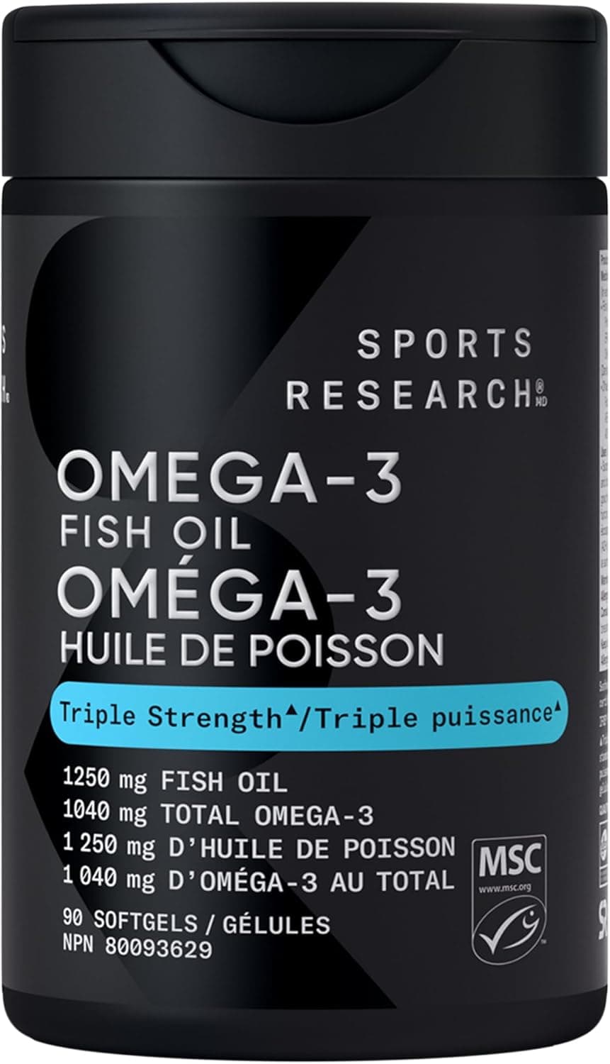 Complément alimentaire d'huile de poisson oméga 3