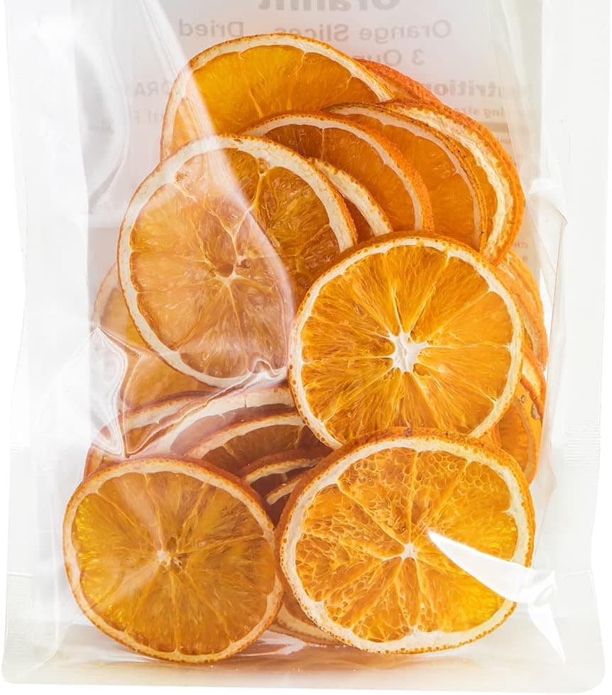 Tranches d'orange séchées