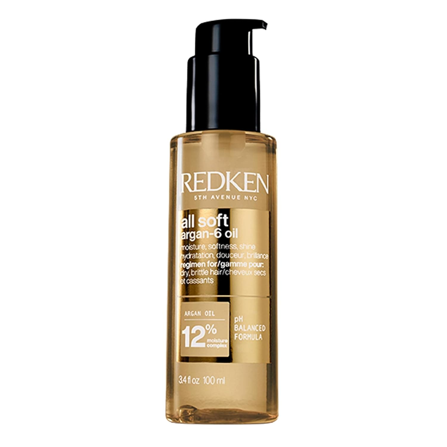 Huile d'argan multi-bénéfices Redken All Soft