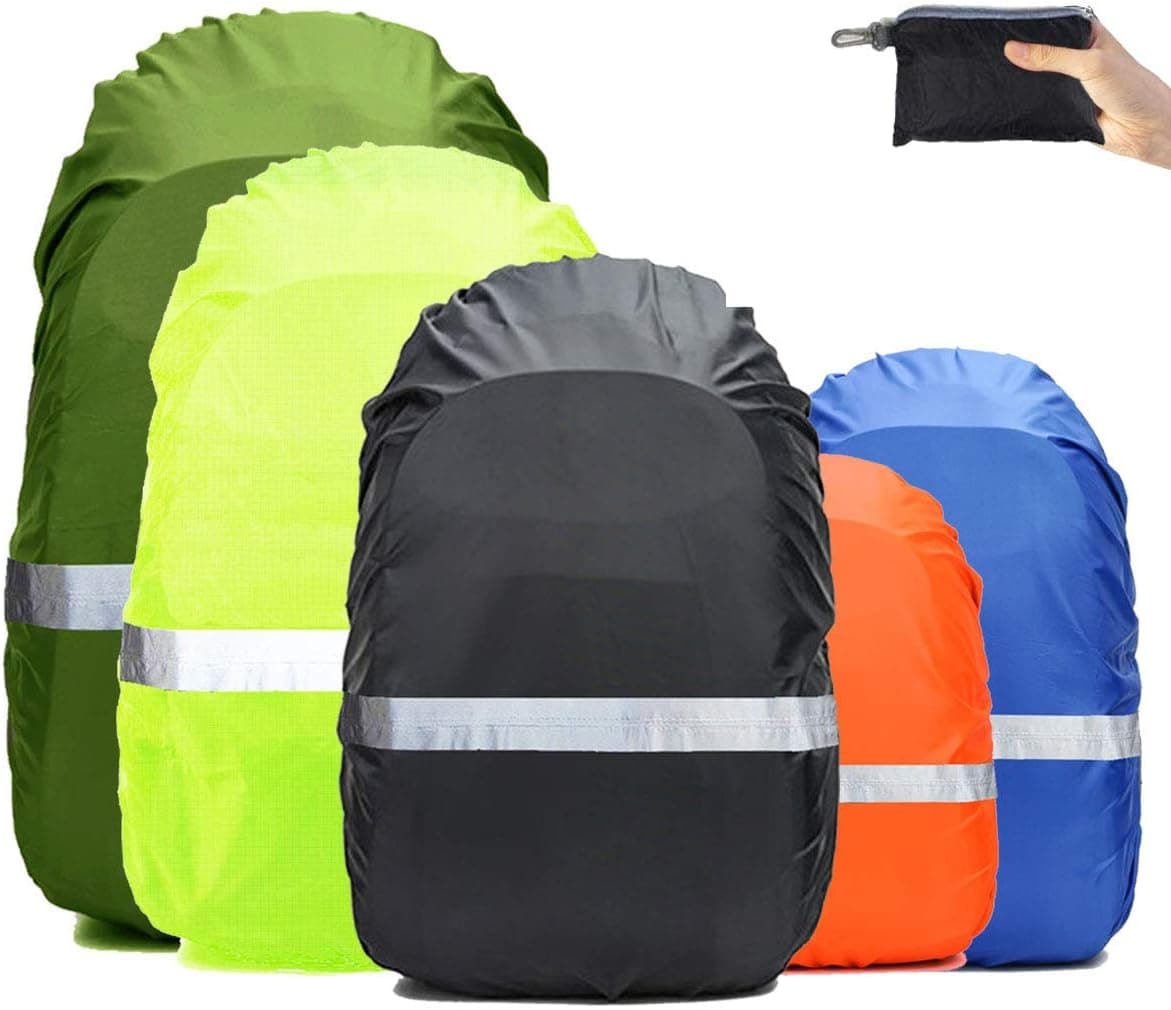 Housse de pluie pour sac à dos haute visibilité pour vélos, 14,95$ sur Amazon