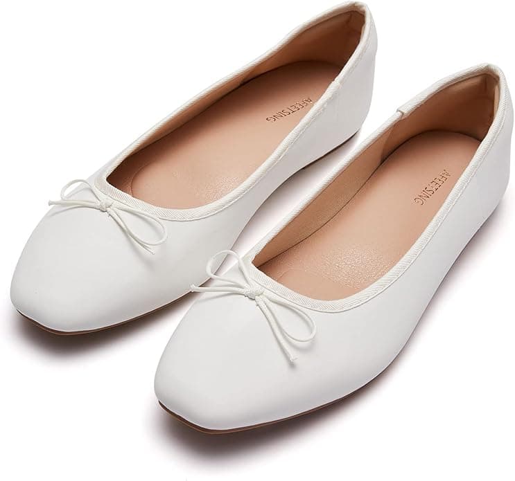 Ballerines à bout rond pour femmes, 39$ sur Amazon