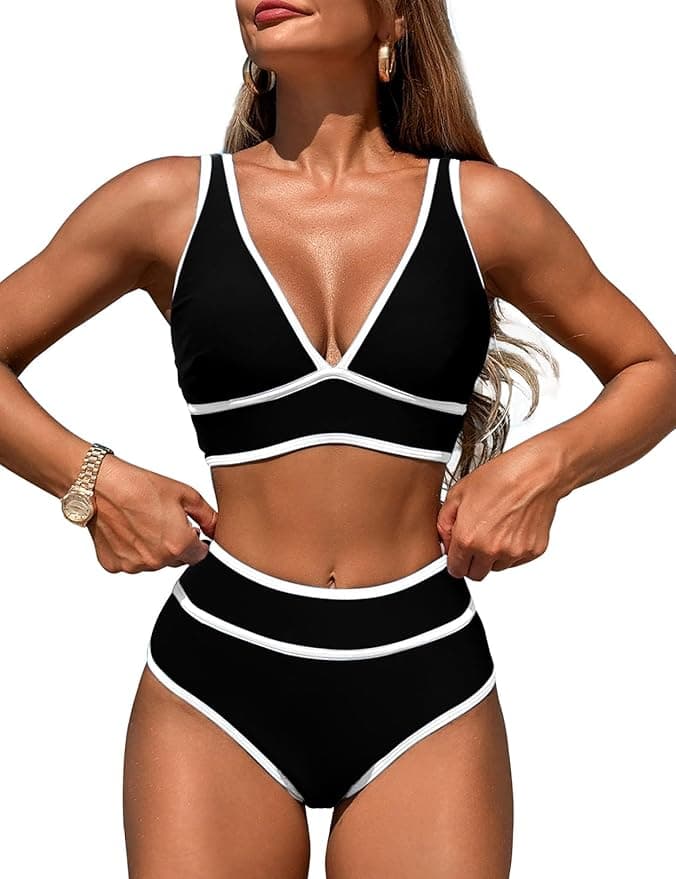 YACUN Ensembles de bikini taille haute, 39$ sur Amazon