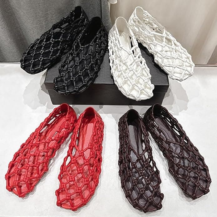 Ballerines plates en maille, 39$ sur Amazon