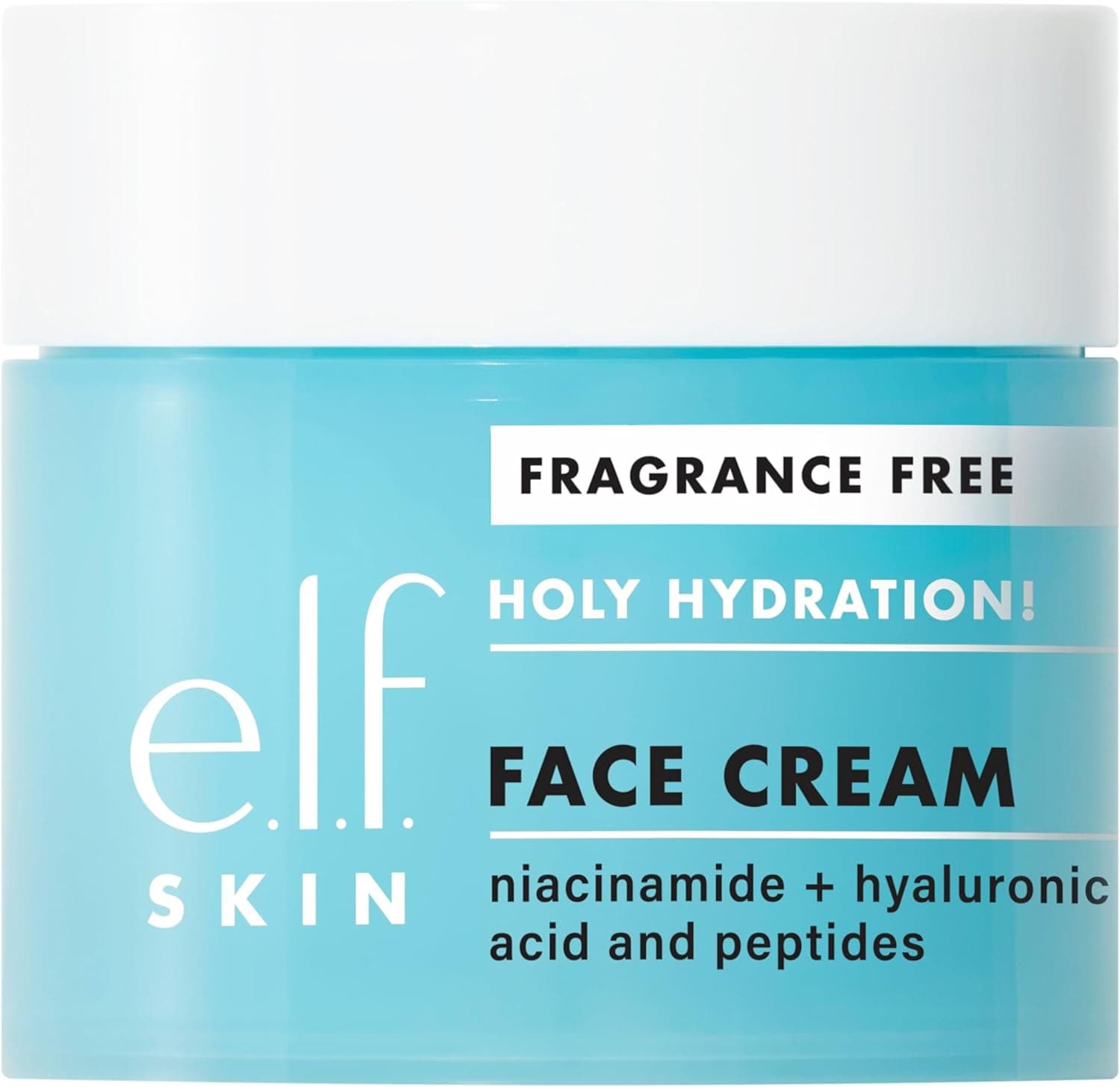 Crème pour le visage sans parfum Holy Hydration d'e.l.f.