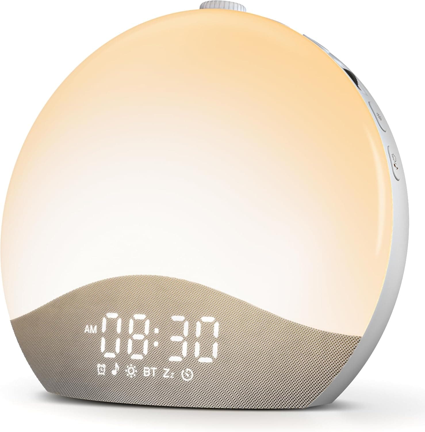 Réveil avec simulation de lever du soleil - Ecozy 