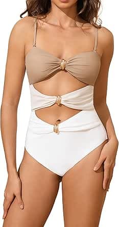 Maillot de bain aux bretelles amovibles, Luna & Sun