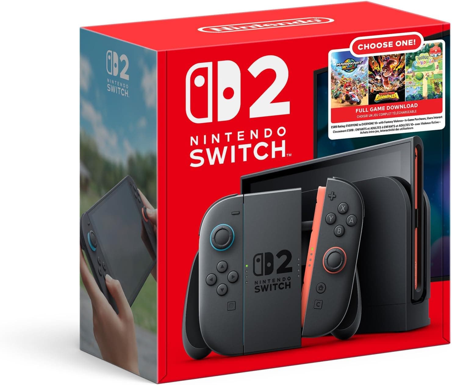 Nintendo Switch 2 (ensemble choisissez votre jeu)