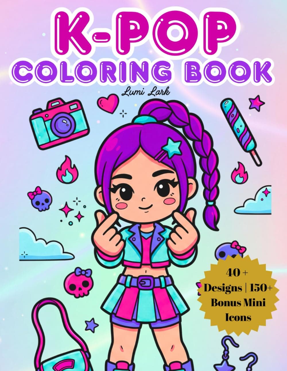Livres de coloriage pour adultes K-POP
