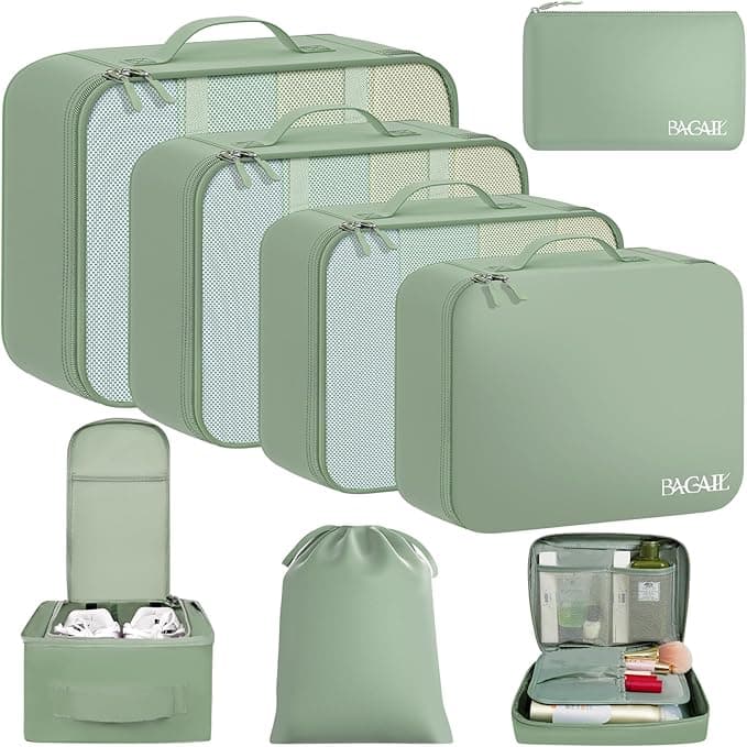 8 cubes de rangement pour bagages