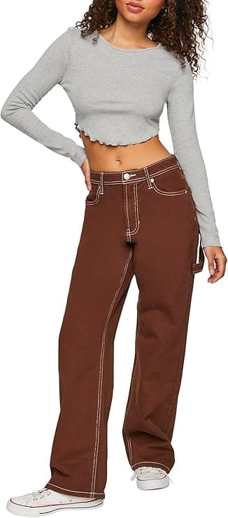 Jeans taille haute Carpenter de Forever 21