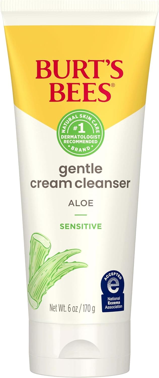 Emma Stone : Crème nettoyante peau sensible Burt’s Bees