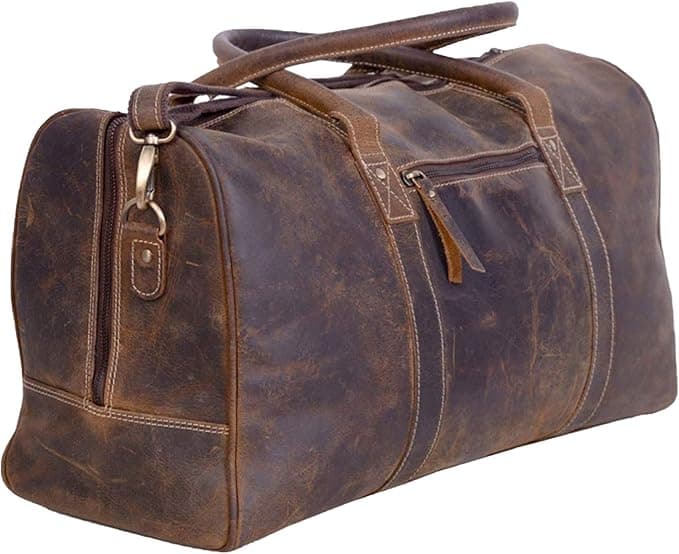 Sac de voyage en cuir