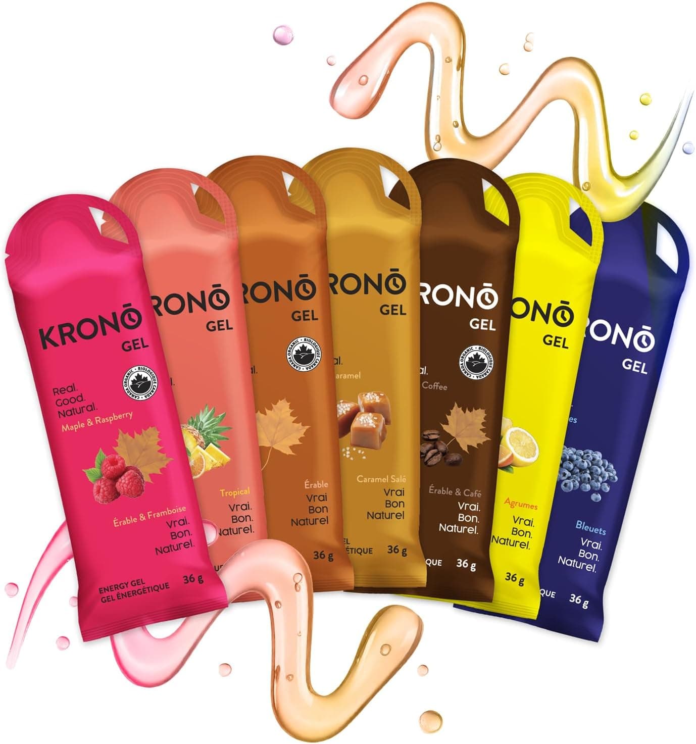 Gels énergétiques Krono Nutrition
