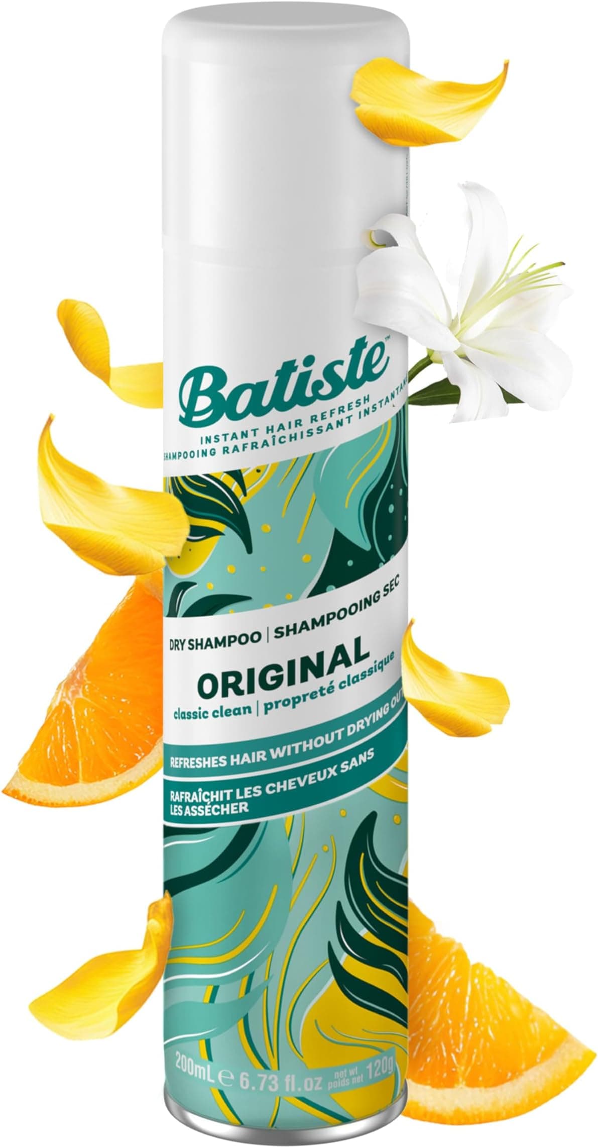 Shampooing sec en spray Batiste 
