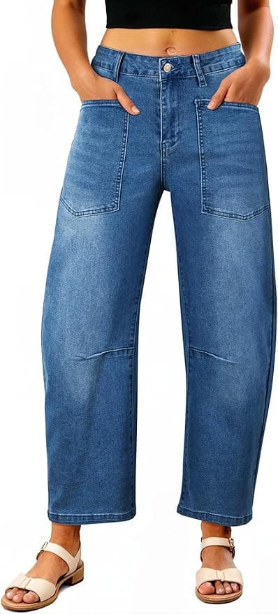 Jean baggy Barrel, 51$ (en solde) sur Amazon