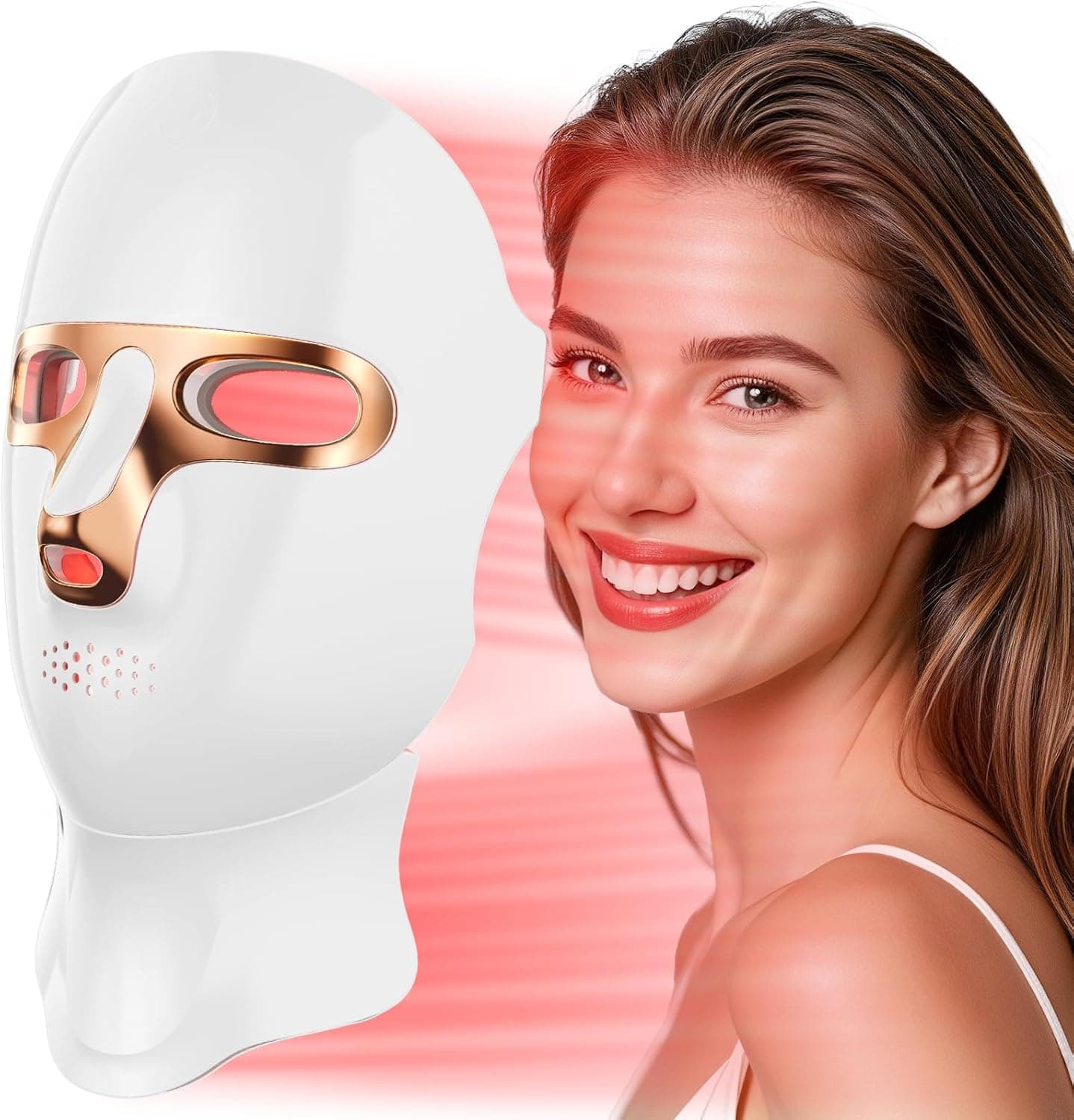 Masque de thérapie à la lumière rouge Tinkoola