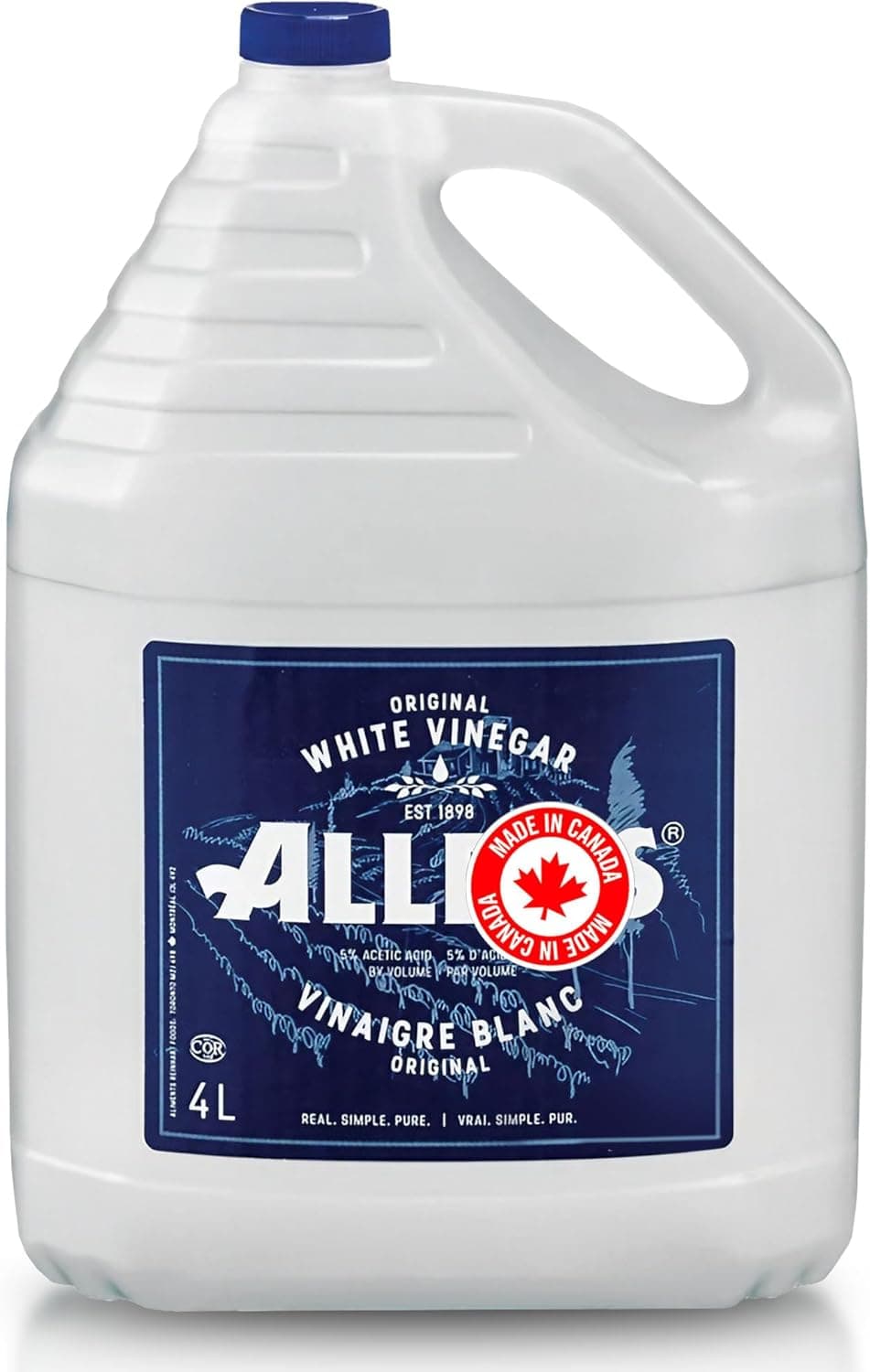 Vinaigre blanc 4L