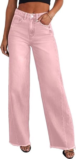 Jean palazzo à jambes larges pour femme de PrettyGarden