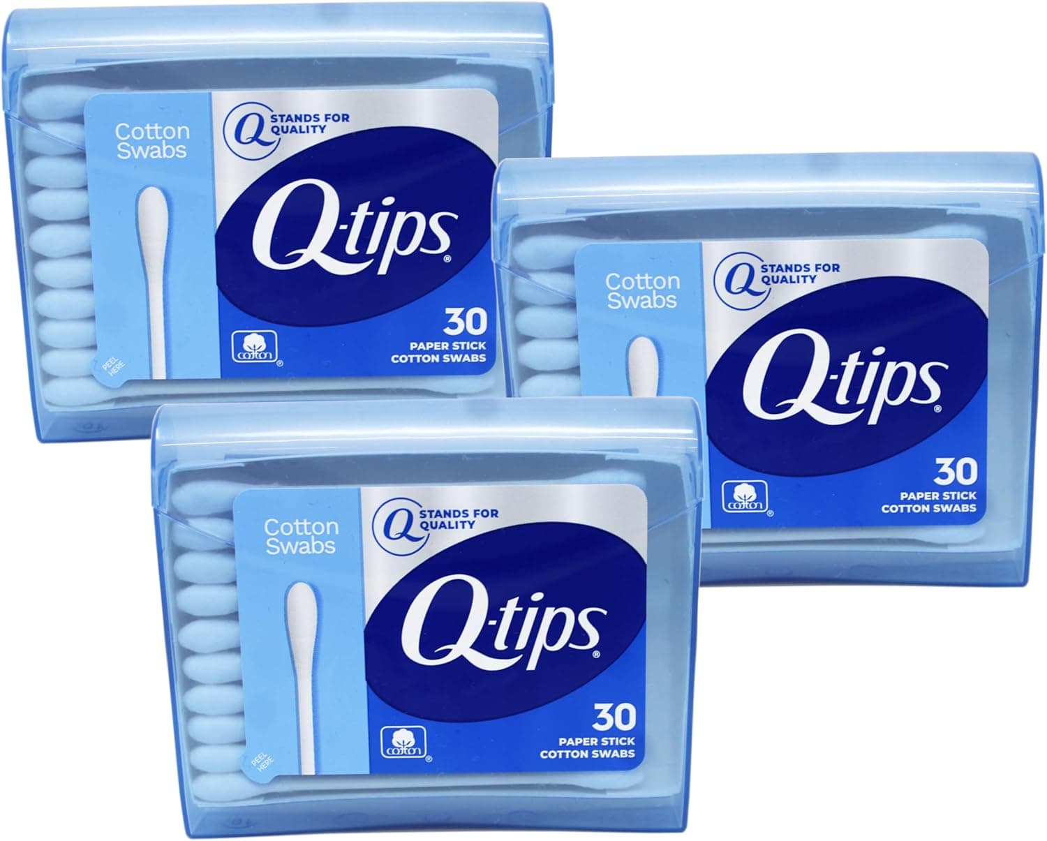 Lot de 3 paquets de Q-Tips